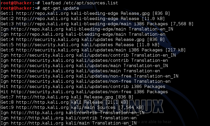 Adding Repository in Kali Linux image 01