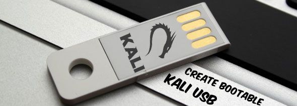 How to create Kali Linux bootable USB live in windows 10