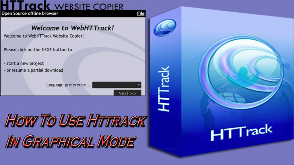 Httrack graphical