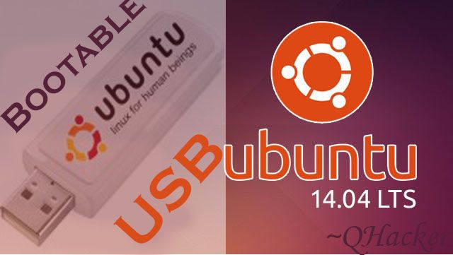 make bootable Live USB/Pendrive Ubuntu