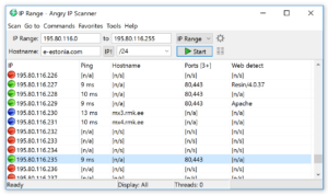 Angry IP scanner for windows 10