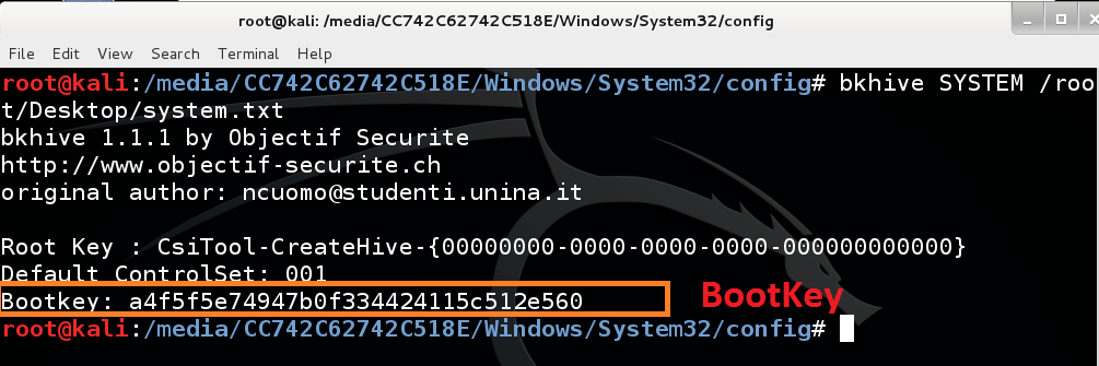 pcunlocker unable to read sam database