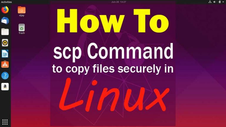 How to use scp command in linux copy files securely using ssh terminal
